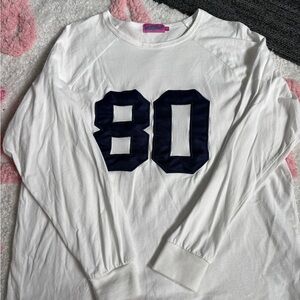 Edikted White Long Sleeve Top